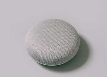 round gray round mesh cover