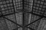 brown wooden ceiling with white ceiling