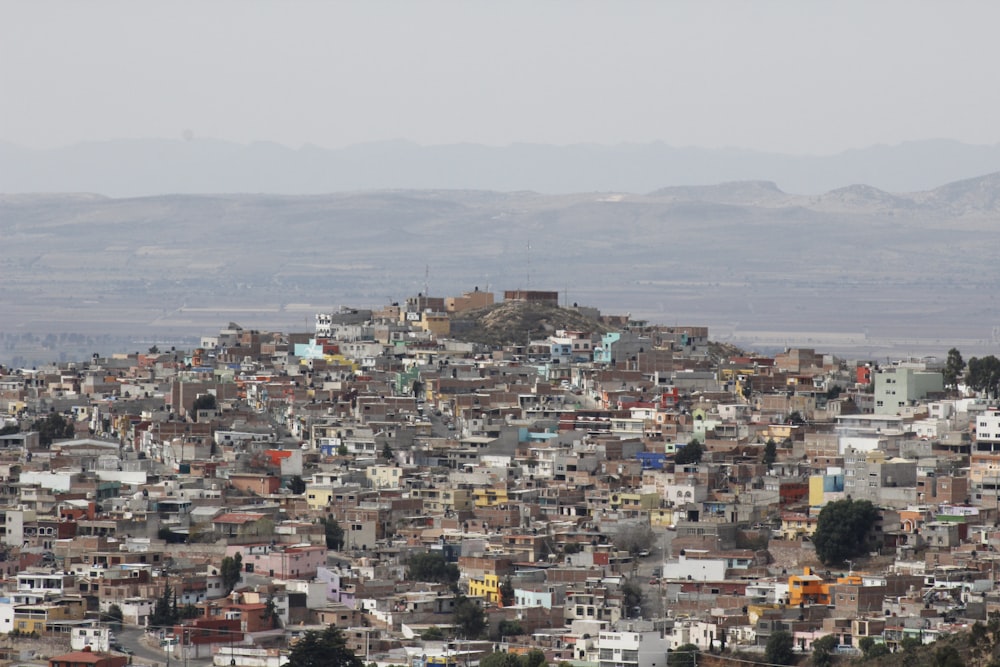 aerial view of city buildings during daytime