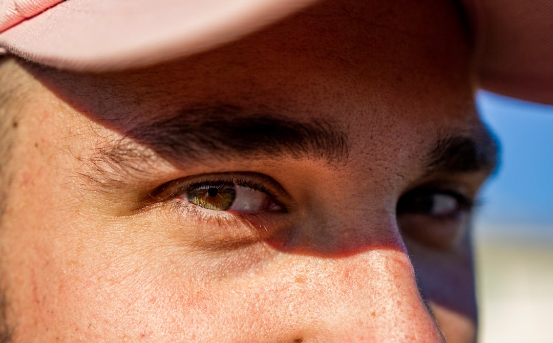 persons left eye in close up photography