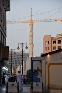 Traditional Madurai street scene blending with modern real estate.