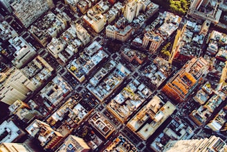 aerial view of city buildings during daytime