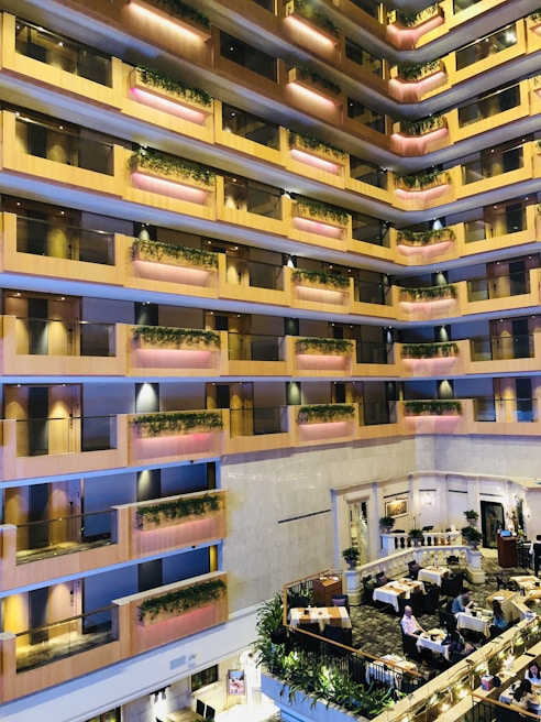 green and brown concrete building