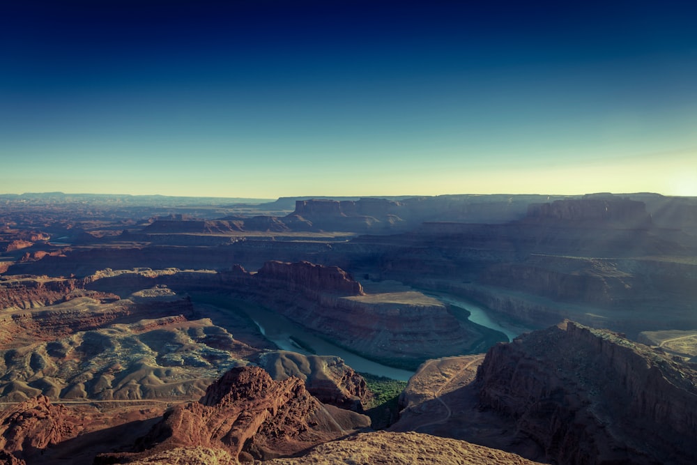 aerial view of mountains during daytime