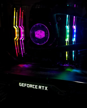 black and red audio mixer