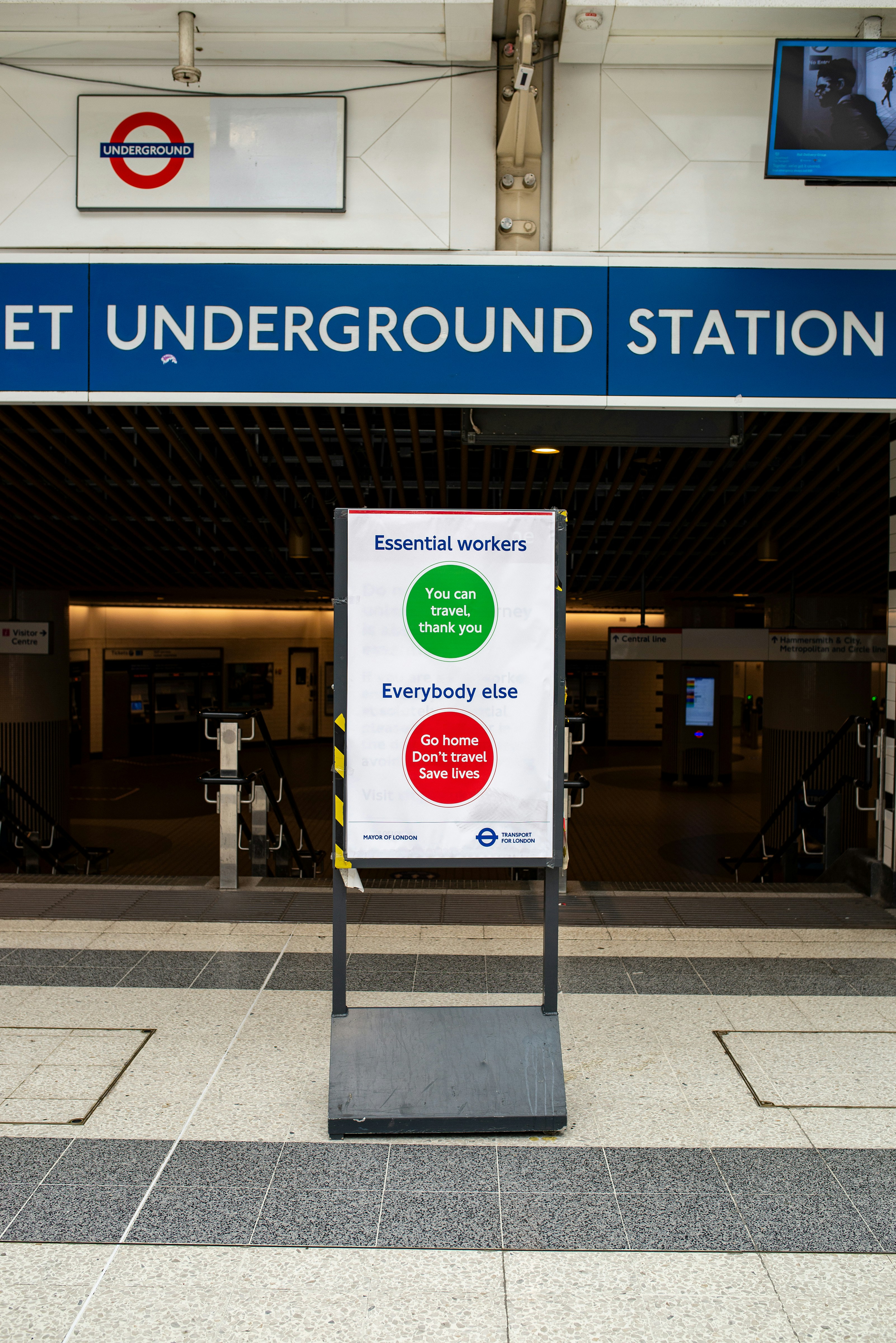 We live near Liverpool Street Station and hadn't traveled here on the tube!