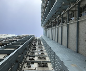 A stunning view of a completed hotel project showcasing modern HVAC systems.