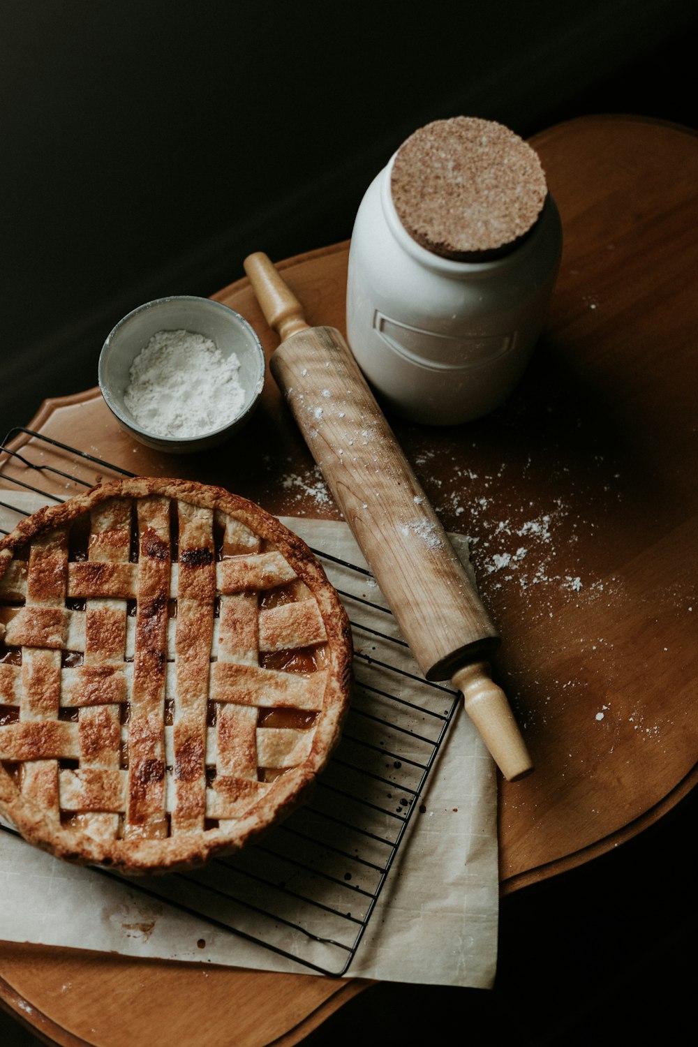 brown waffle on brown wooden chopping board