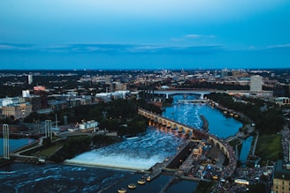 aerial view of city buildings during daytime