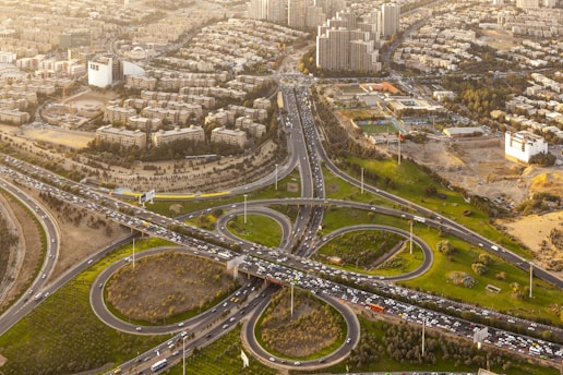 aerial view of city during daytime