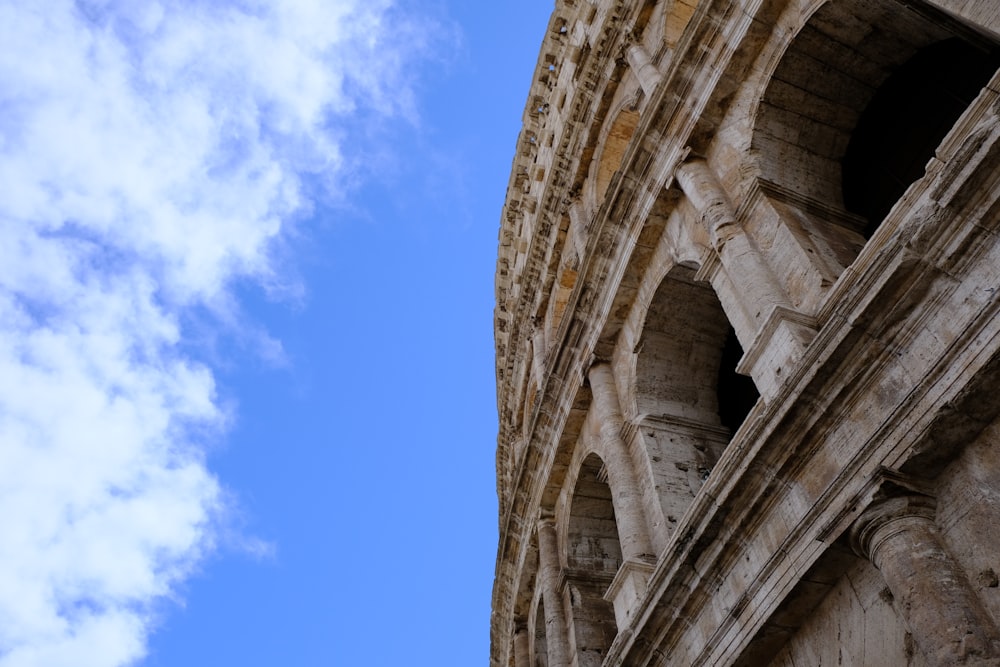 brown concrete building under blue sky during daytime