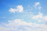 white clouds and blue sky during daytime