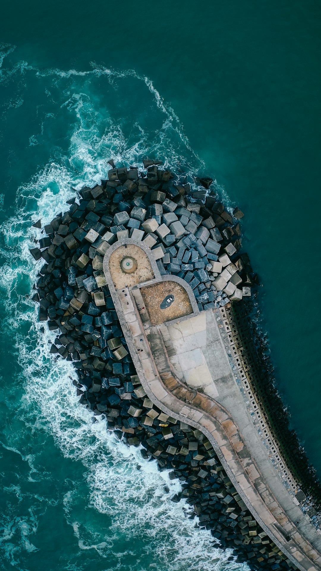 aerial view of body of water during daytime