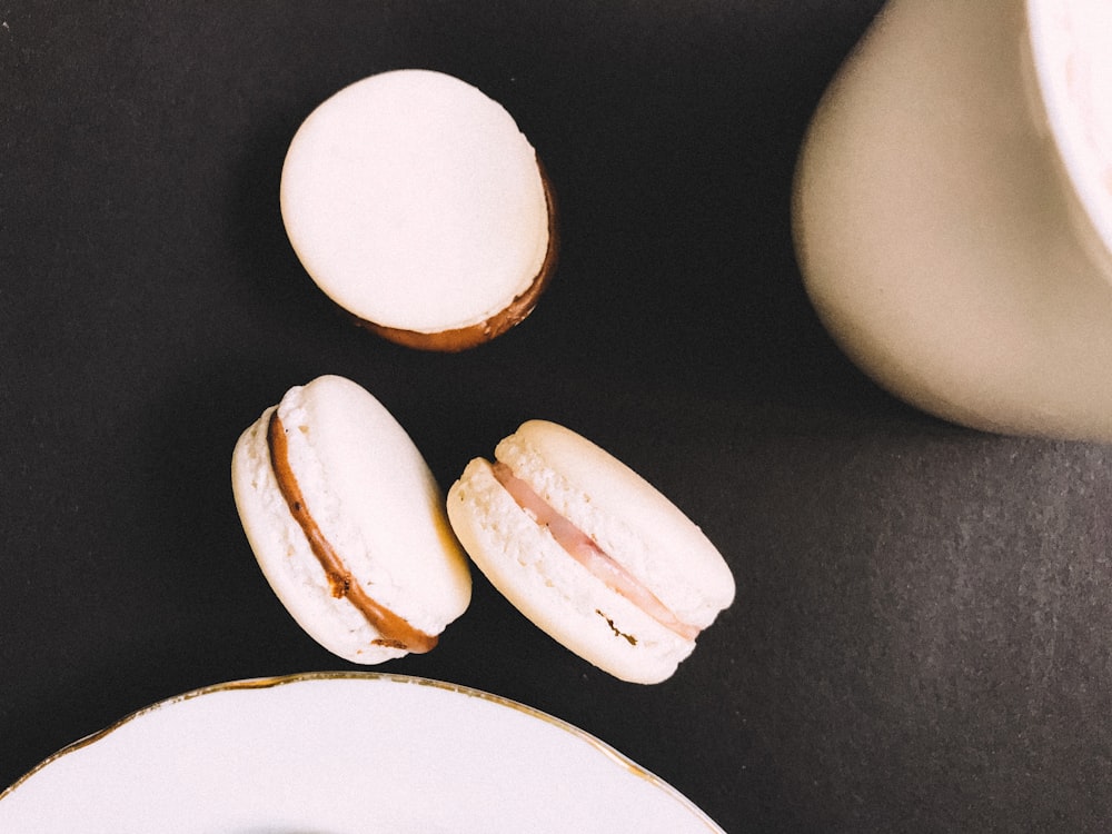 white egg on white plate