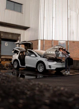 A friendly customer service representative ready to assist with Tesla airbag inquiries.