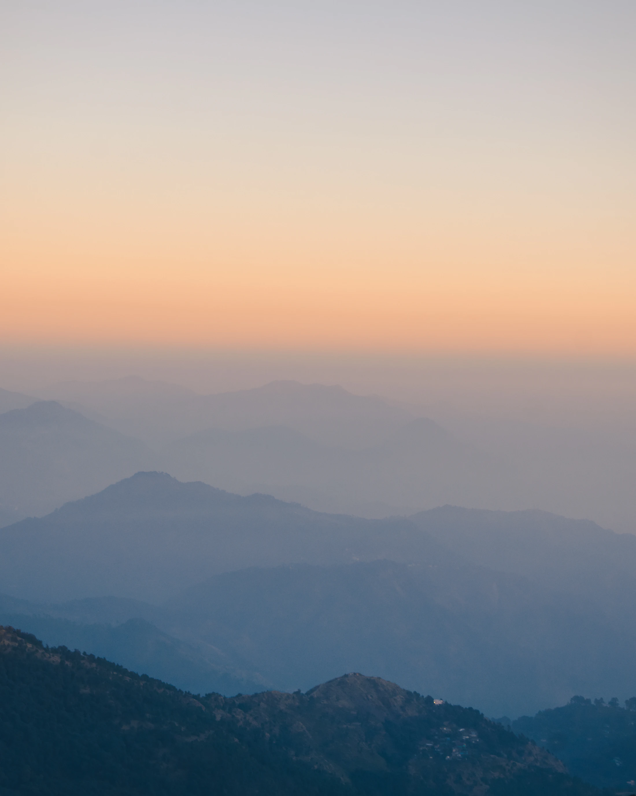 Mountain journey in India