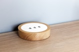 A sleek gadget charging station neatly organized on a wooden desk