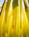 Yellow ribbons with motivational messages hang vertically. One prominent ribbon displays the words 'Be Strong' along with hearts. The background consists of similar yellow ribbons, creating a layered effect.