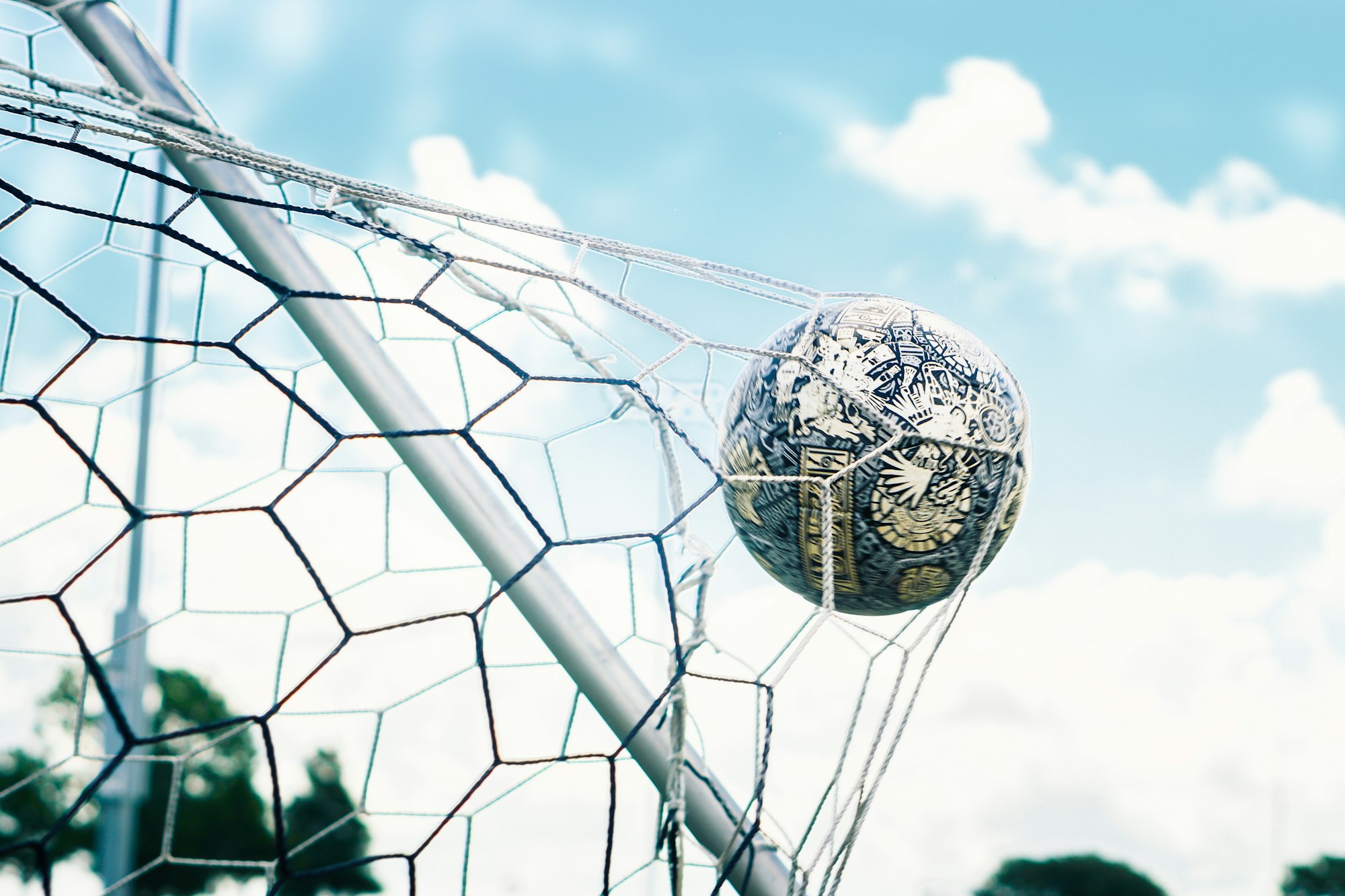 white and black ball on white metal frameHistoria y estadísticas de la Copa América