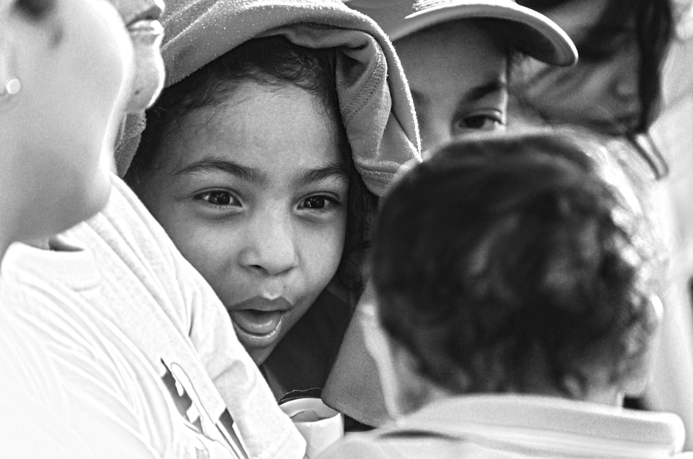 grayscale photo of man and woman