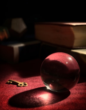 red heart ornament on pink textile