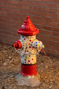 red and white snowman water dispenser