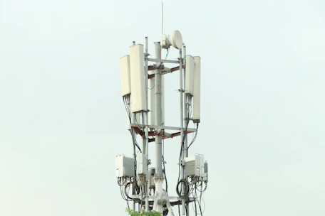 white and silver steel stand