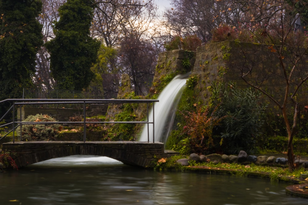 bridge over river during daytime