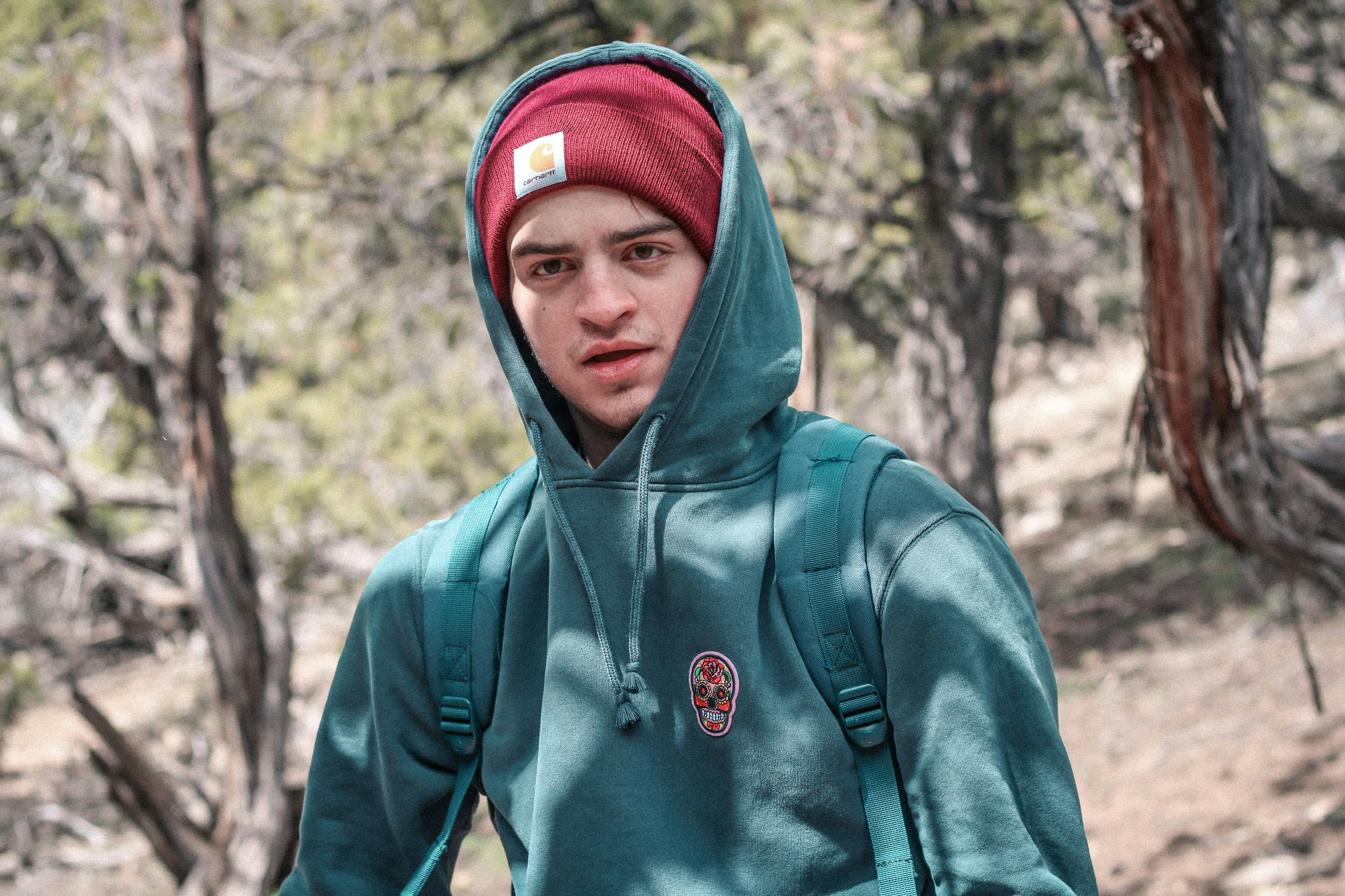 lightweight soft hoodie worn casually outdoors - Lightweight soft hoodie