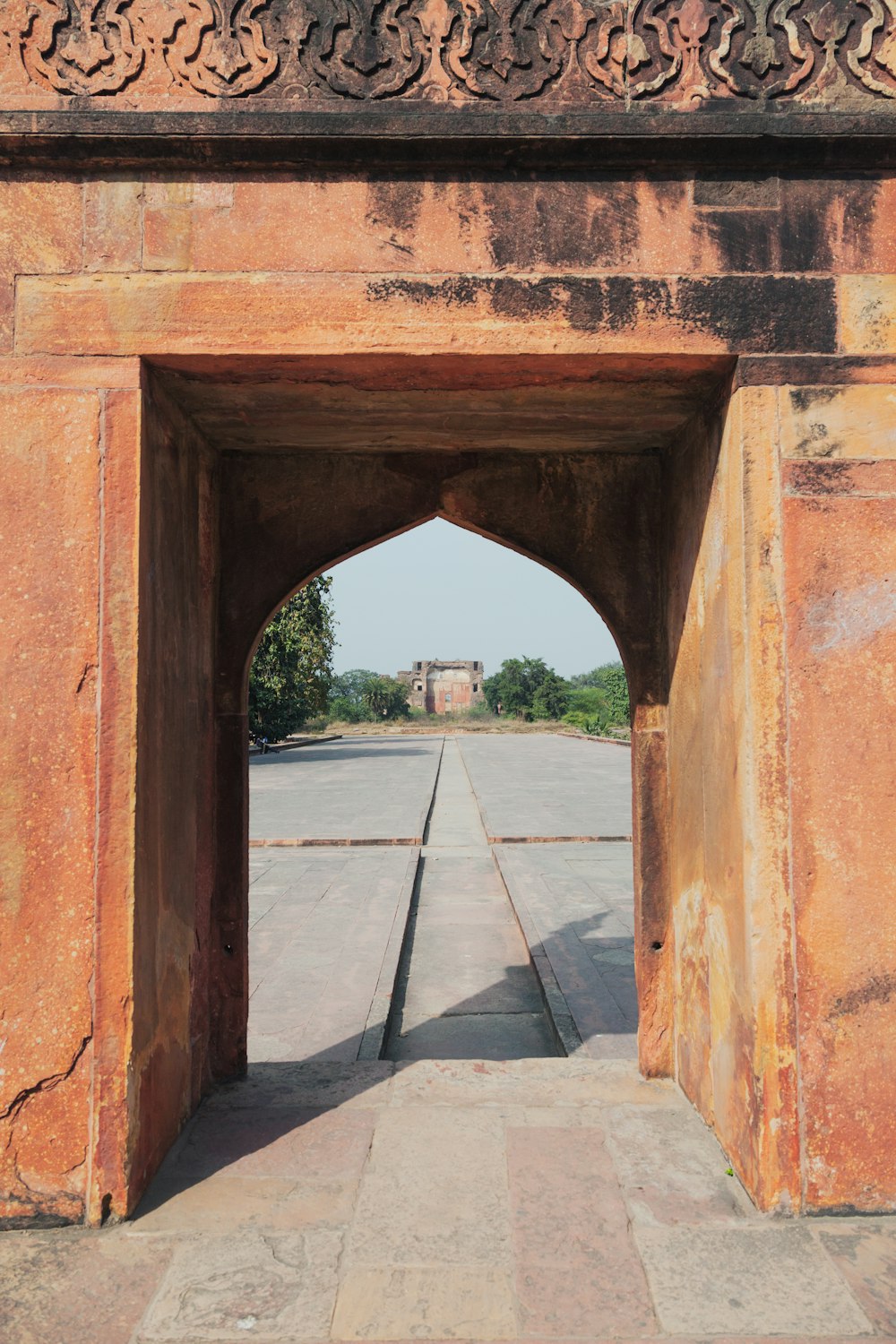 brown concrete arch during daytime