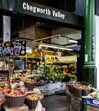 fruit stand on the market