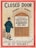 An illustration depicting a man in Victorian attire standing in front of a large wooden door with an archway labeled 'Church School.' A sign on the door states 'For Head and Assistant Master & Mistress-ships No Nonconformist Need Apply.' A caption below quotes 'John Bull' expressing discontent about religious equality.