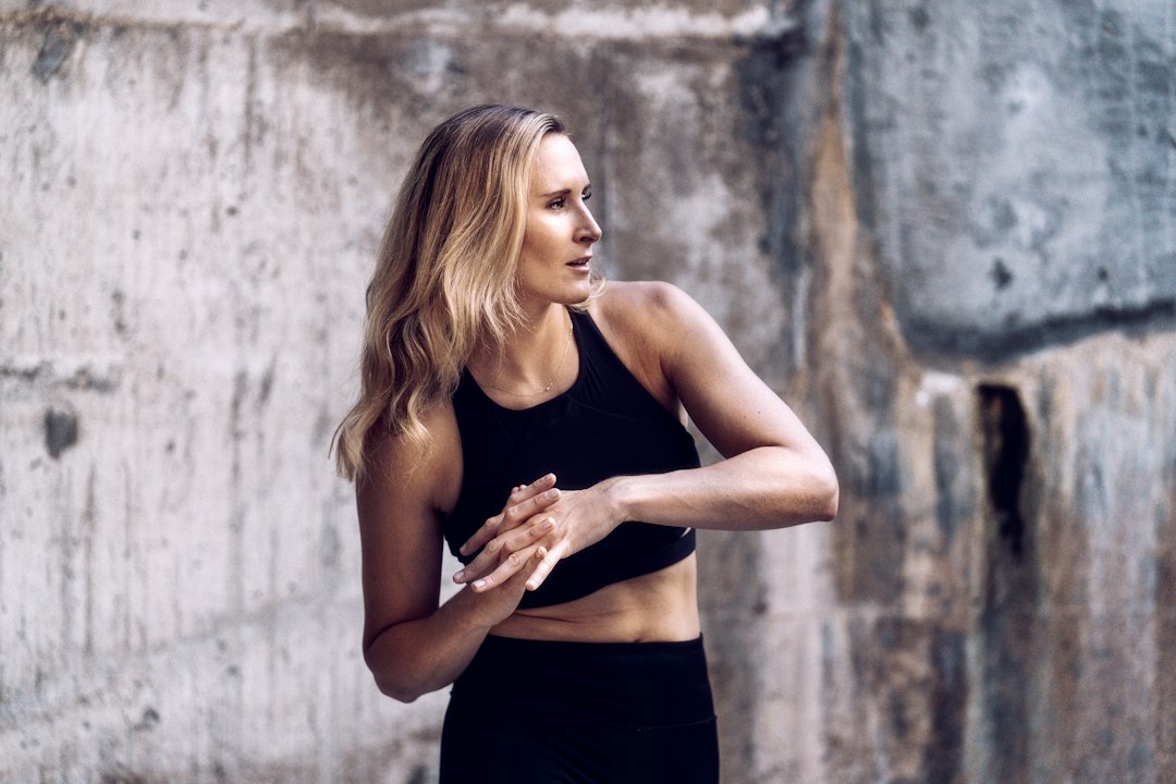 sports bra closeup