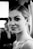 grayscale photo of smiling woman