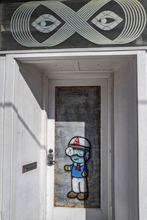 A humorous cartoon showing an old IPv4 address looking confused as IPv6 knocks on the door.