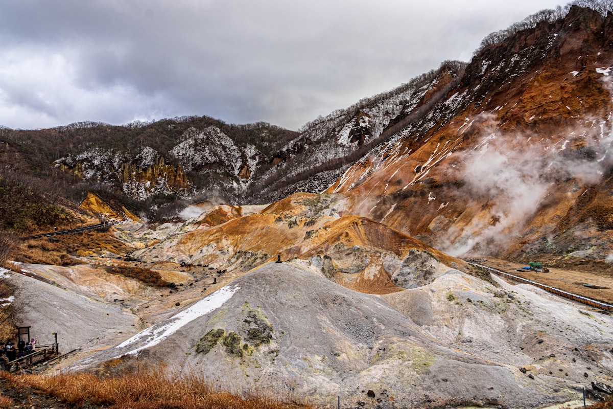노보리베츠 지옥계곡
