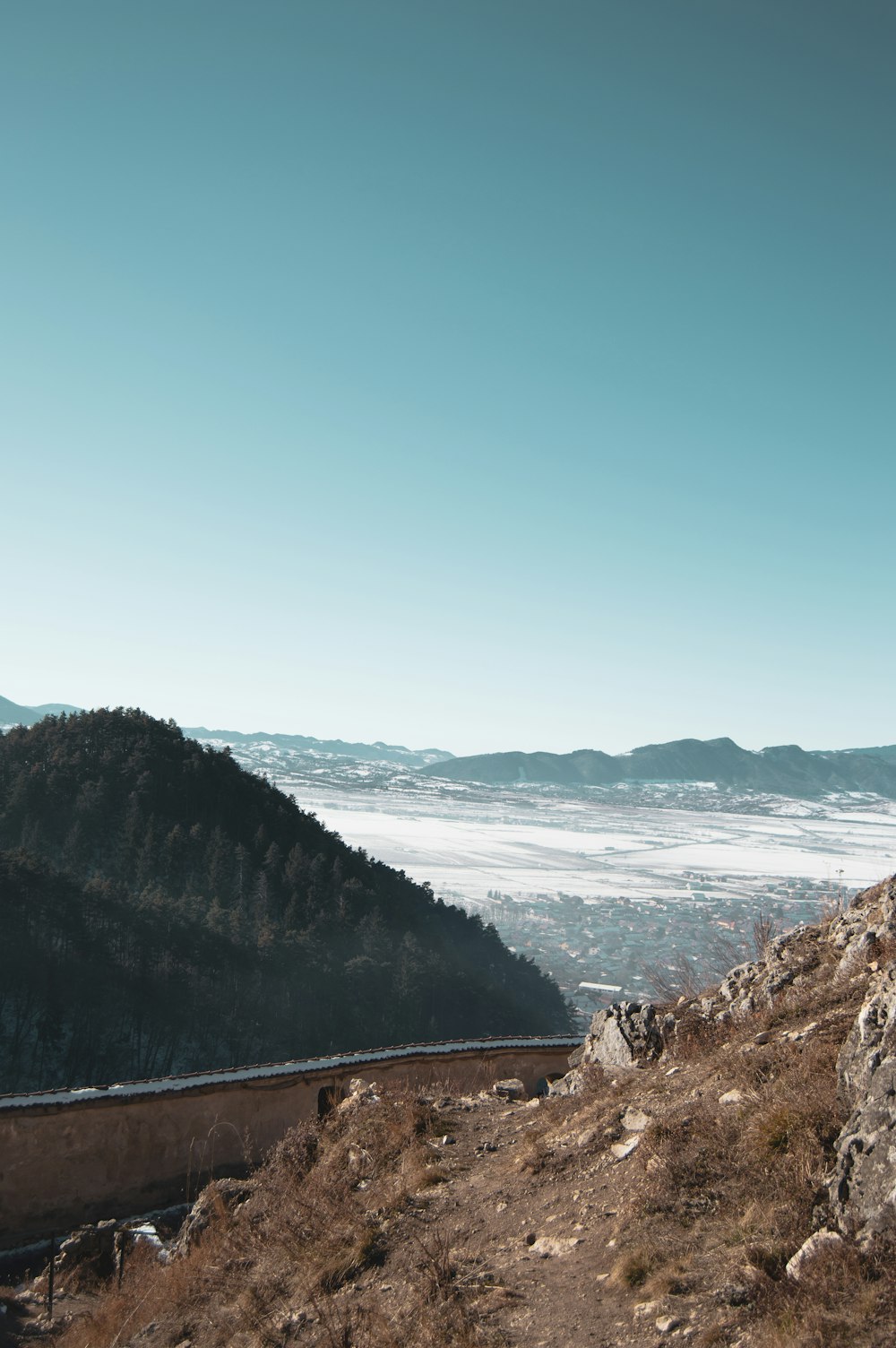 green and brown mountains under blue sky during daytime