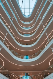 Close-up of a luxury apartment interior with sleek modern design and ambient lighting