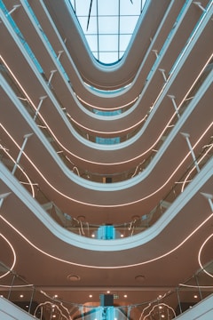 A sleek modern home captured in a 360-degree virtual tour with vibrant lighting.