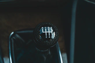 black and white round container