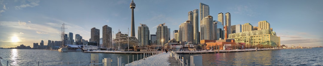 Landmark photo spot Harbourfront Fountain at Nathan Phillips Square