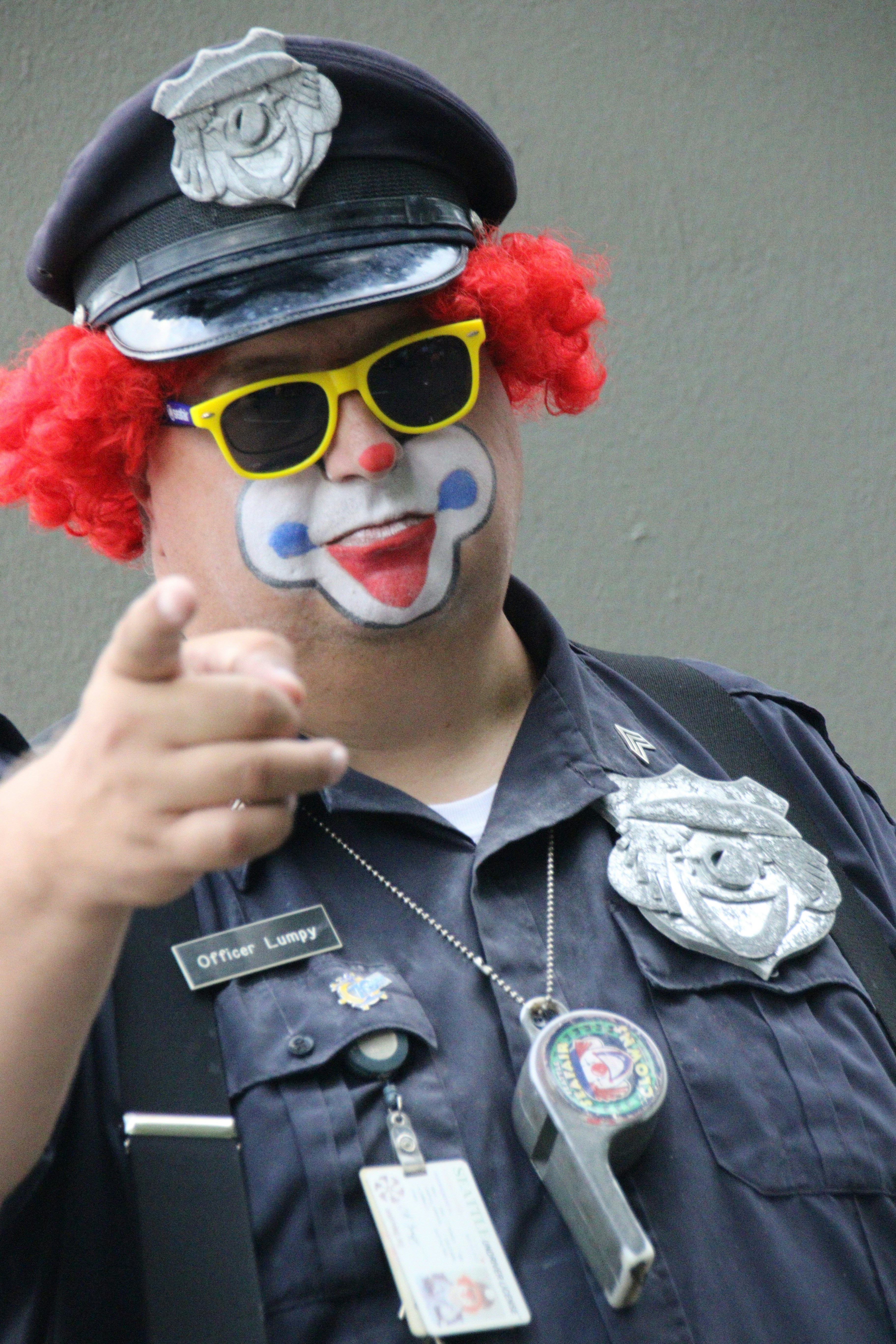 Under arrest - no joke