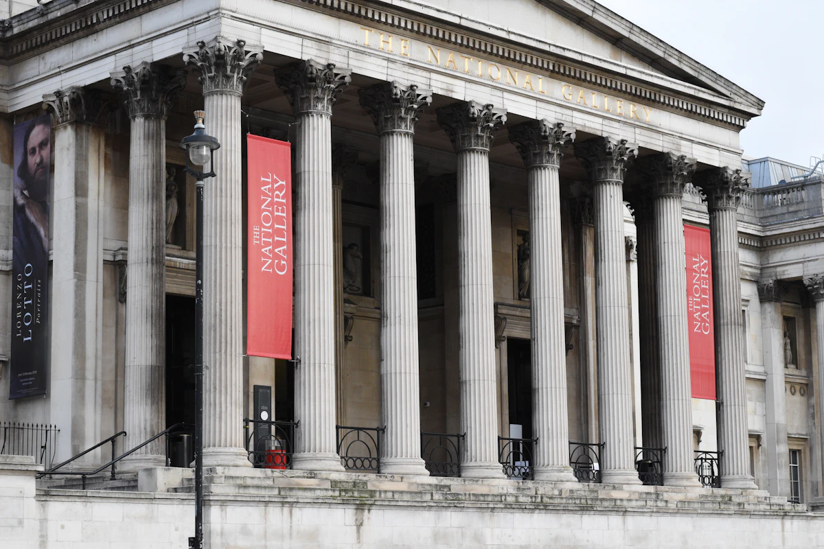 National Gallery, Trafalgar Square, Londra