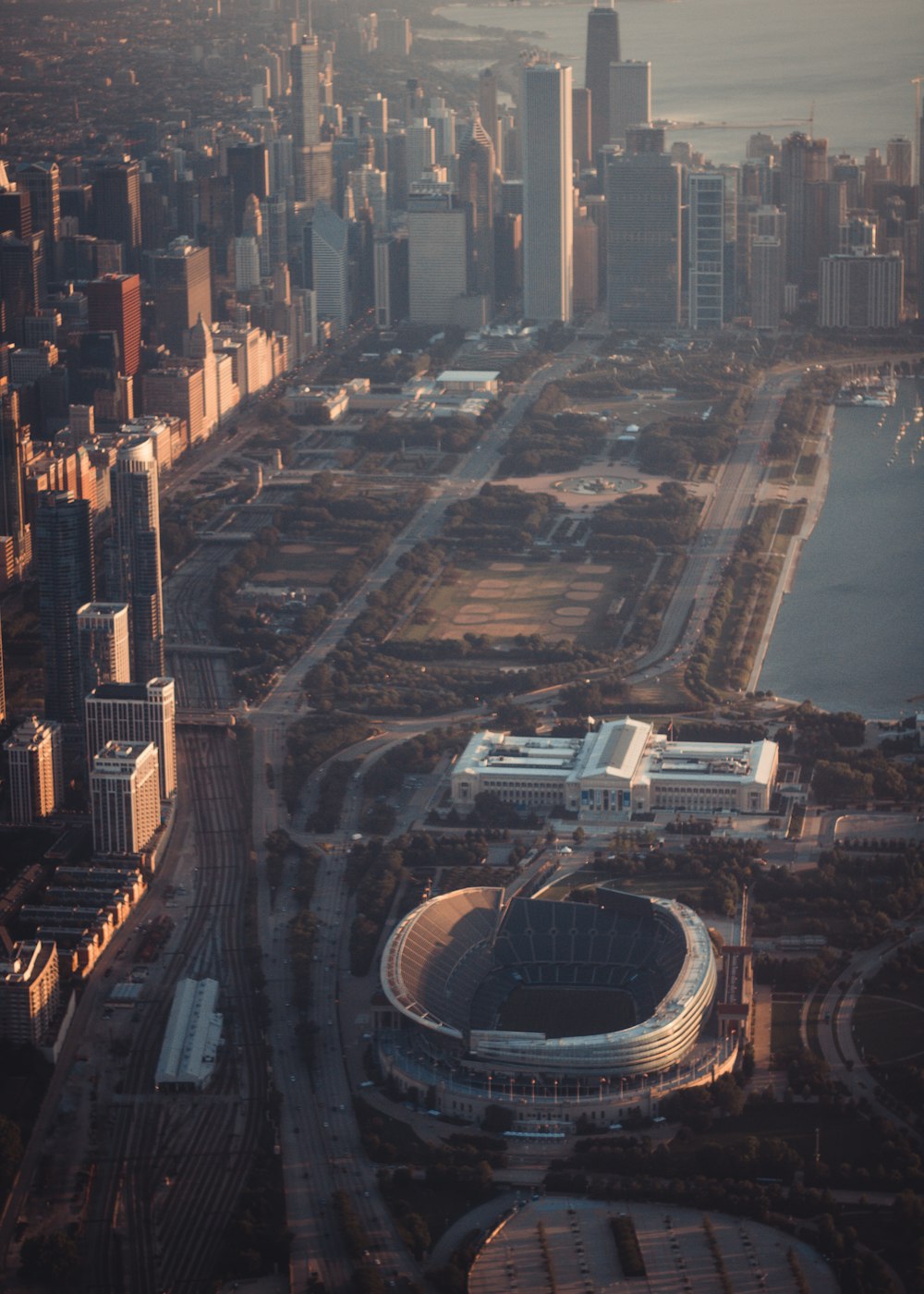 aerial view of city buildings during daytime