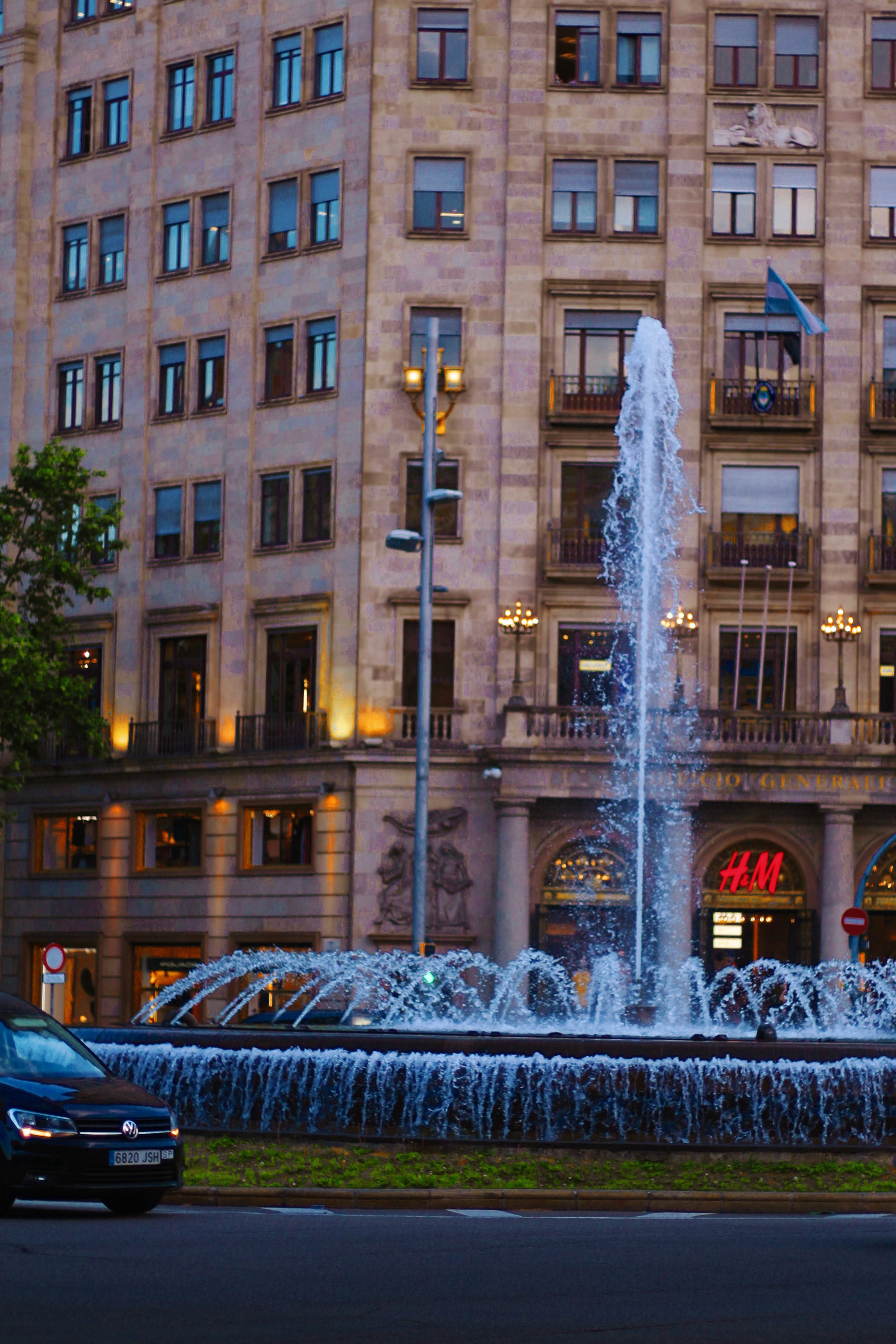 In the heart of the city