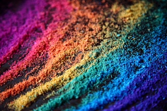 blue and pink textile in close up photography