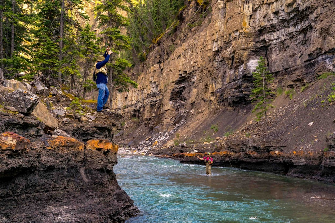 Cliff photo spot Ram River Saskatchewan