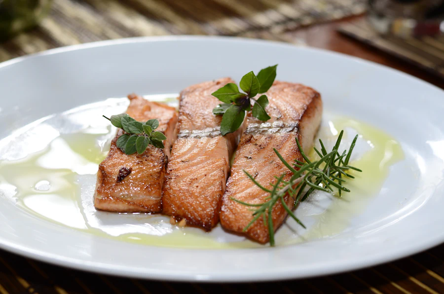 River trout, pan-fried