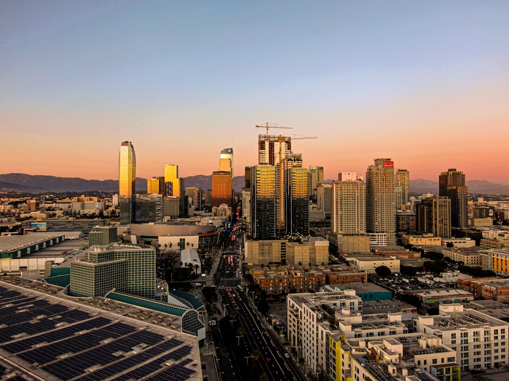 city skyline during day time