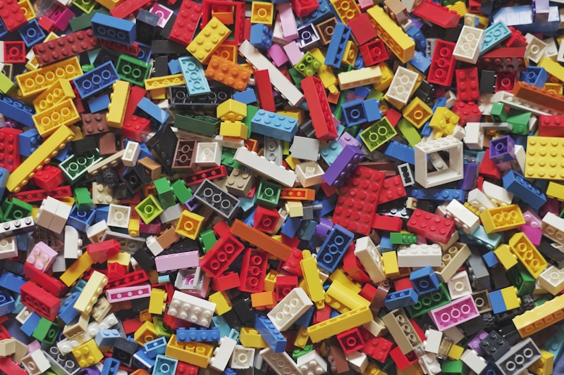 Wooden Building Block Set 100pc